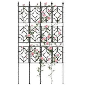 P737879190654 Housolution 64.57 33.58in Garden Trellis For Climbing Plants Outdoor Plant