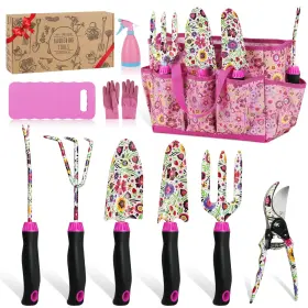 X004gzz3jj Housolution Gardening Tools Set 10 Pcs Stainless Steel Heavy-duty ... Fast Ship