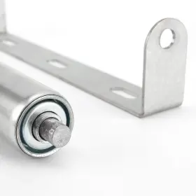 Hozeon 749889737545 Conveyor Rollers 2 Pack 10 Inches Long Galvanized Steel Roller And Br #3
