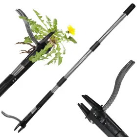 20250121 Hradhol Black 4-claw Weed Puller Tool 45ftft Stand Up Heavy Duty Long Handle Weeding To
