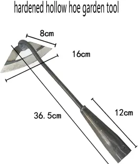 Hradhol 428787275923 All-steel Hardened Hollow Hoe Garden Hoes For Weeding Inch #2