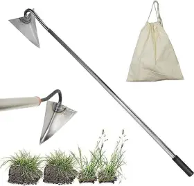 Hradhol 428787530190 Premium Quality Hardened All-steel Triangle Hand Plow Hoe For Backyar