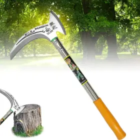 Hradhol 711181363524 Manganese Steel Weeding Scythe Sickle Multifunctional Double Gardening