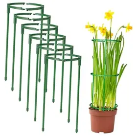 Mz-0414123 Huayikeji 12packs Plant Support Stakes Half Round For 12pcs Plantsupport
