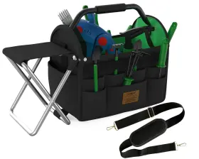 Tb03 Huilibao 14 Inch Tool Bag Gardening Waterproof Fabric Stool Reli