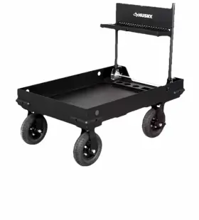 Husky 445031830876 38 Inch W All-terrain Folding Tool Cart