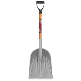 77540-945 Husky New 31 Inch Wood Handle D-grip Plastic Scoop Shovel #2