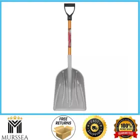 77540-945 Husky New 31 Inch Wood Handle D-grip Plastic Scoop Shovel