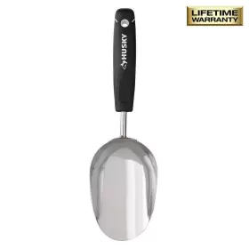Gd210306 Husky Soil Scoop 6-1/5 In Nonslip Tpr Handle Rust Resistant Stainless Steel Head