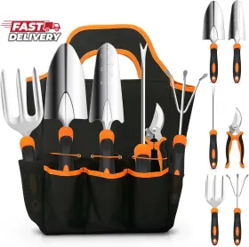 Hussar 445035955957 Gardening Tool Set Chryztal Stainless Steel Heavy Duty With