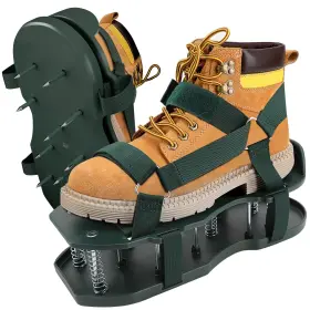 Hutenoy 673658100325 Lawn Aerator Shoes With Spring Base Free-installation Tool