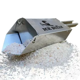 Ib100 Ice Bully Handheld Spreader For Salt Fertilizer Feed Seed And Sand Multi-use Scoop S