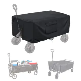 8008jiachang-2 Iceberg Elf Extended Wagon Cover Waterproof Covers 54 Inch L X 22 W 24 H 420d Heavy