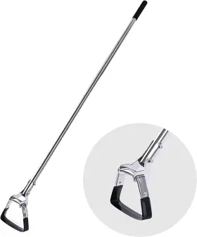 Idea Garden 313111572565 Hoe For Weeding Long Handle Hula Stirrup Tool Stainless St