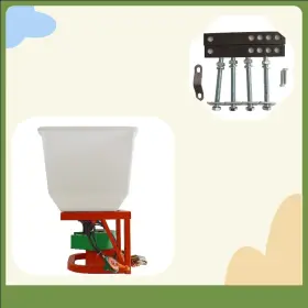 Illusiyame Kk-053370 12v Atv Broadcast Spreader Capacity Fertilizer Salt Seed Fertilizing Machine