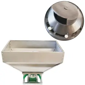 Kkk-053379 Illusiyame 12v 150w Stainless Steel Tractor Front Fertilizer Spreader 42.3gal