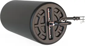 45-0606 Inc. 18 Inch X 36 Tow Behind Poly Lawn Roller 400 Lbs Weight With Water Dr