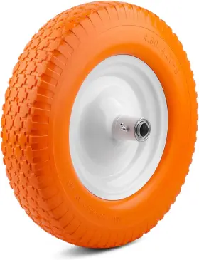 Inc. 711182002392 Universally Fit Flat Free Wheelbarrow Tire - Never Have A Again