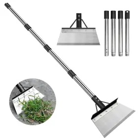 2024092701 Incikiti Multifunctional Garden Cleaning Shovel Heavy Duty Steel Flat With 59 Inch