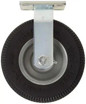 00315 Industries 8 Inch Rigid Caster With Flat Free Tire #2