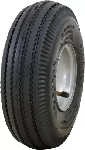 20011 Industries 4.10/3.50-4 Inch Pneumatic Air Filled Hand Truck / All Purpose Utility Tire On Whe