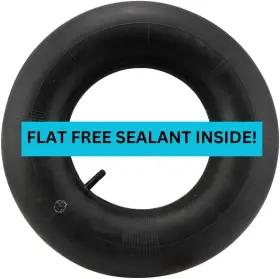 45012 Industries Flat Free Quick-seal Replacement Inner Tube - 4.80/4.00-8 Inch Pre-filled With Fla