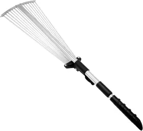 Zl204 Industries Collapsible 63-inch Steel Rake 22-inch Head Width