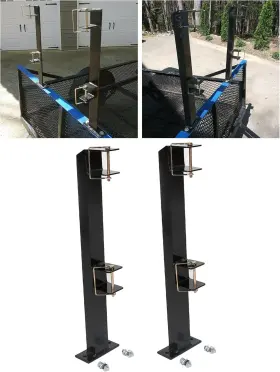 Inkmoto Ch-219 Trimmer Rack For Open Landscape Trailer Pickup