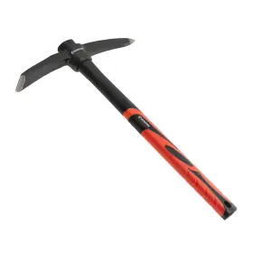 Ht08-0303 Intertool Small Pickaxe - 1.5 Lb Forged Steel Weeding Hoe Pick Mattock 15-inch With A