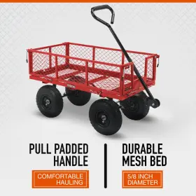 4919225 Ironton Steel Garden Cart 400-lb. Capacity 38 Inch L X 18-1/2 W 21 H #2