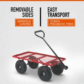 4919225 Ironton Steel Garden Cart 400-lb. Capacity 38 Inch L X 18-1/2 W 21 H #3