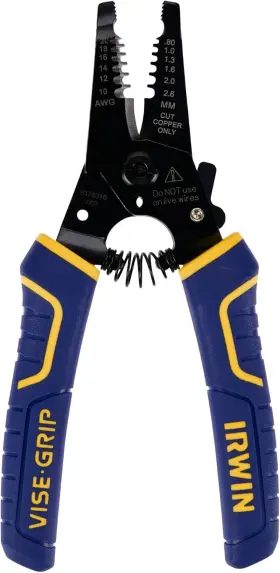 T2078316 Irwin Vise-grip Wire Stripping Tool/wire Cutter 6-inch No Color