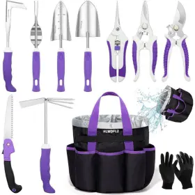 H2ph007ot834 Itopfox 24-pieces Heavy Duty Garden Detachable Storage Bag Succulent Tool Set