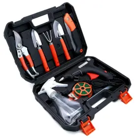 H2sa04-3ot142 Itopfox Garden Tool Set Gardening Tools Gift Kit Stainless Steel 9-piece #2