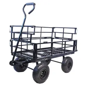 H2sa17ot177 Itopfox 3-cu-ft Garden Cart Steel Bin Material Detachable Side 550 Lb Capacity #3