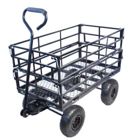 H2sa17ot177 Itopfox 3-cu-ft Garden Cart Steel Bin Material Detachable Side 550 Lb Capacity