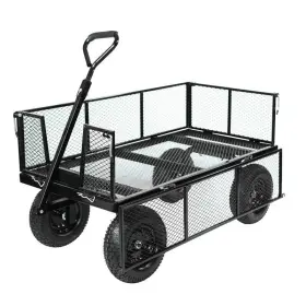 J&j Global Llc 814717028932 Realwork 1000 Lb Heavy Duty Multi Purpose Utility Cart Black #2