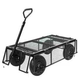 J&j Global Llc 814717028932 Realwork 1000 Lb Heavy Duty Multi Purpose Utility Cart Black #3