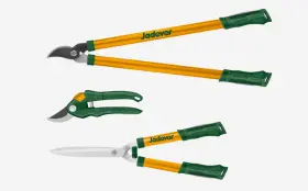 Jdpr3e03 Jadever 3-piece Tree Trimmer 8 Inch Pruning Shear And 22 Hedge Clipper 27 Lopper