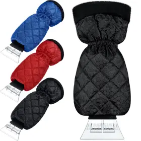 Scraper-851 Jagely 4 Pack Ice Scrapers With Glove For Cars Windshield Mitt Snow Scra