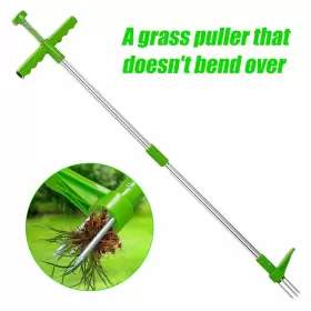 Jahyshow 883148551722 Weeder Stand Up Weed Puller Tool Claw Garden Root Remover Outdoor New #2