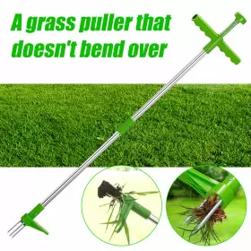 Jahyshow 883148551722 Weeder Stand Up Weed Puller Tool Claw Garden Root Remover Outdoor New #3