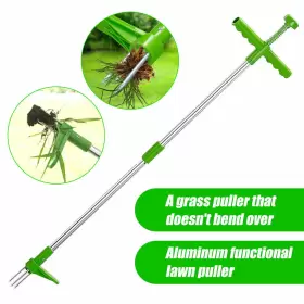 Jahyshow 883148551722 Weeder Stand Up Weed Puller Tool Claw Garden Root Remover Outdoor New