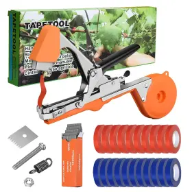 Ylhg002 Jajadeal Plant Tying Machine Tool Grapes Raspberries Tomatoes And Vining 20 Rolls Tapes