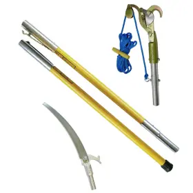 Jameson 815963010412 Fg-6pkg-1 Fg-series Manual Pole Saw And Tree Pruner With Two 6-foot Fiberglas