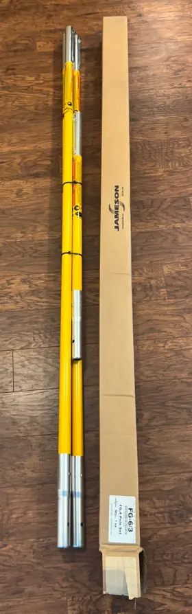Fg63f Jameson Fg-6/3f Fiberglass Pole Set