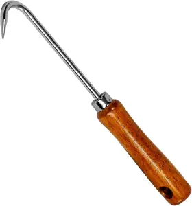 Japan 726084403437 Root Hook Japanese Garden Tool For Loosing Soil Heavy Duty Steel