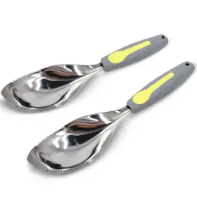 Jardineer 725764816734 2pack Garden Trowel Stainless Steel Hand Shovel With 2 Yellow