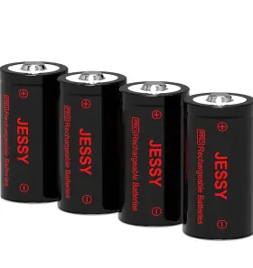 Cr123a Jessy 16 Pack Lithium Batteries 3.7v Rechargeable For Arlo Wir