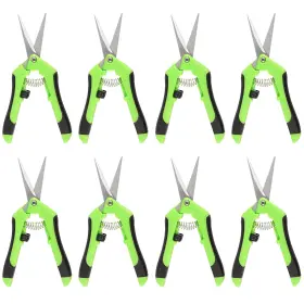 Jeuihau 746433135383 8 Pack 6.5 Inches Bud Trimming Scissors Gardening Hand Pruning Shears
